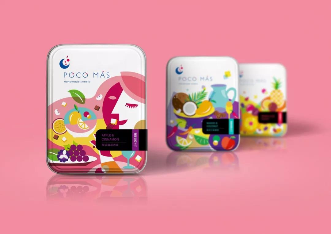 糖果品牌包装设计应用设计